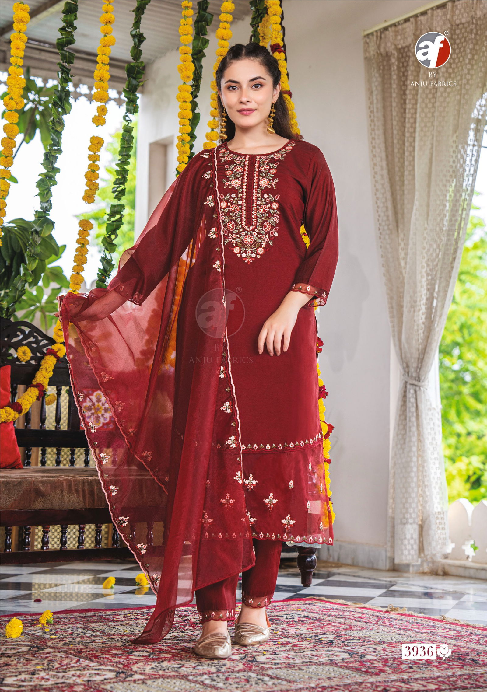 Sundari Vol 2 By Af Modal Silk Designer Kurti With Bottom Dupatta Wholesale Price In Surat

